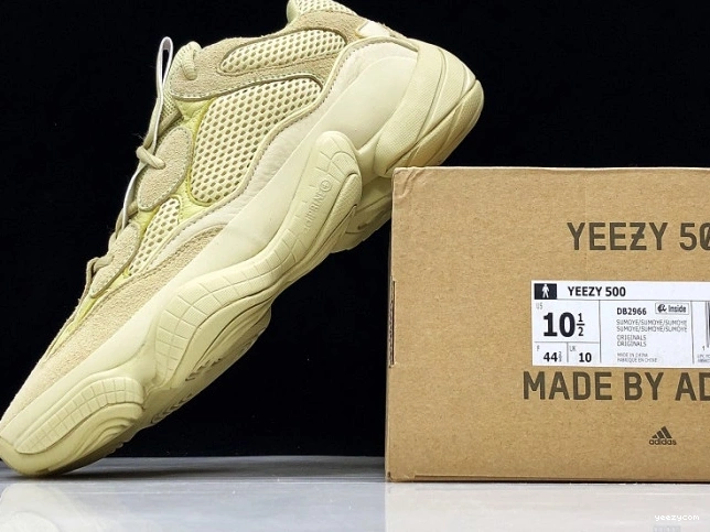 Moon Super Yeezy DB2966 500 Adidas Yellow 0913